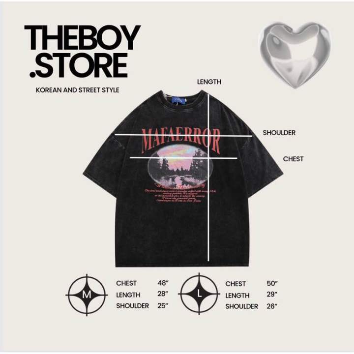 theboy-mafaerror-oversize-เสื้อโอเวอร์ไซส์วินเทจ