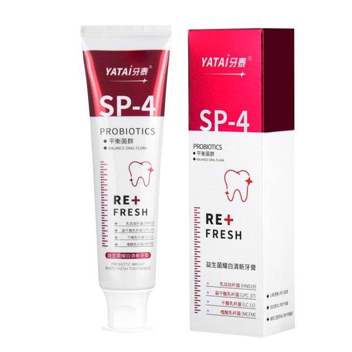 抖音同款 SP-4 Probiotic Toothpaste Ginseng Semi Oral Shark Whitening ...