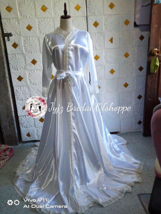 BRIDE BATHROBES WHITE Lazada PH