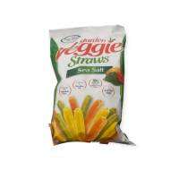 Sensible Portions Garden Veggie Straws Sea Salt มันฝรั่งทอดกรอบแบบแท่ง รสเกลือ เซนซิเบล พอร์ชั่น 120กรัม