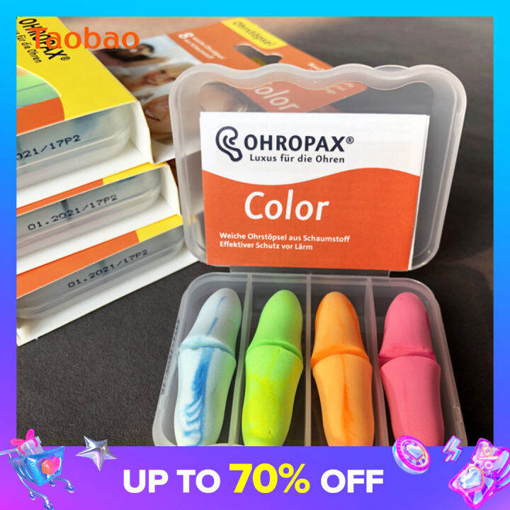 German Ohropax Noise Reduction and Sound Insulation Earplugs Sleep