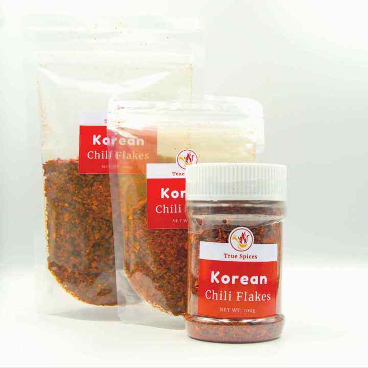Gochugaru Powder For Kimchi Korean Red Pepper Chili Flakes (50g / 100g