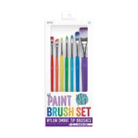 เซทพู่กันสีรุ้ง 7 ชิ้น ? Lil Paint Brush Set แบรนด์ Ooly นำเข้าจากประเทศอเมริกา