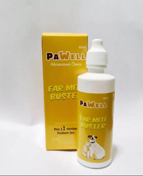 Pawell Ear Mites Buster 60ml Lazada PH