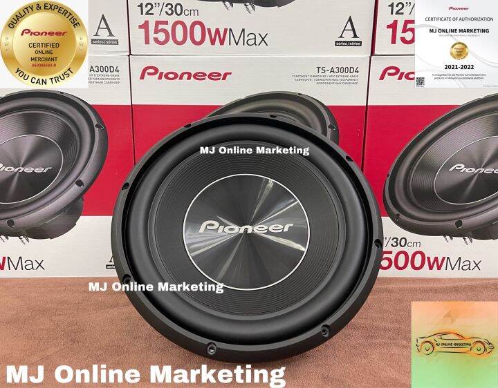 Pioneer Tsa300d4 12 Subwoofer Pioneer TS-A300D4 12