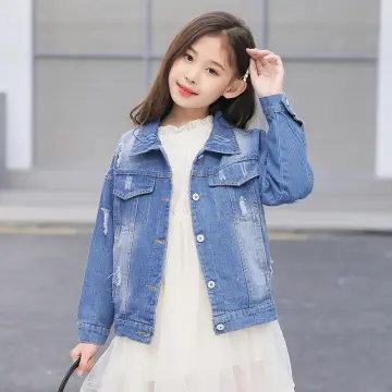 Girls on sale jacket denim