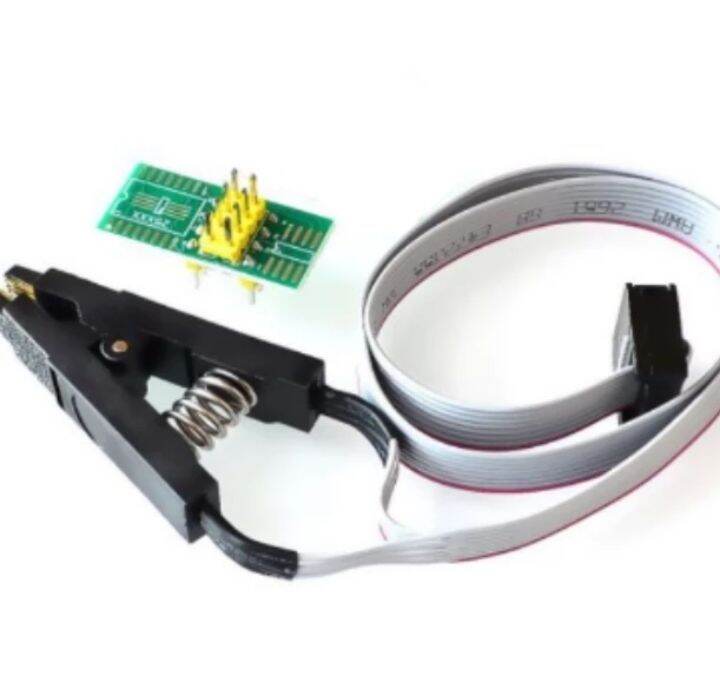Pack De 5 Pinces Test SOIC8/SOP8 Pour Puces Flash - Adaptateur Pour Programmateur BIOS 24/25/93, électronique