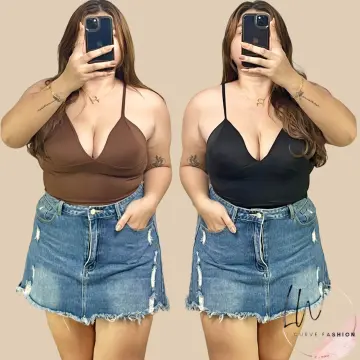 Shop Plus Size Bralette Xxl Padded with great discounts and prices