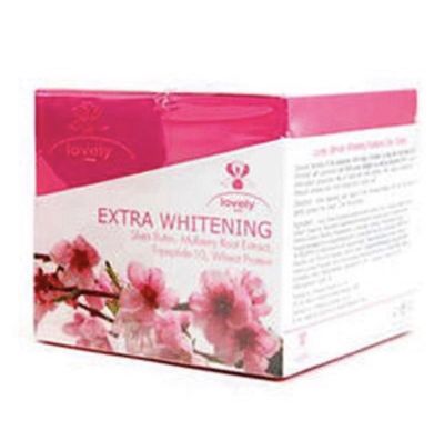 ครีมเลิฟลี่กลางวัน Lovely Extra Brightening เดย์Cream (18 กรัม) กล่องชมพู