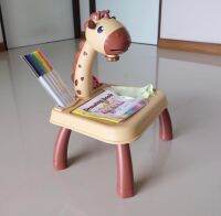 โต๊ะวาดเขียนเสริมการเรียนรู้ (มูลค่า 350.-) ขนาด 24.5*31.5*37 ซม. อุปกรณ์ มี ?? สมุดวาดรูป = 1 เล่ม ฟิล์มภาพ = 3 ชิ้น ปากกา เมจิก = 5 ด้าม ผ้าสำหรับ ลบทำความสะอาด = 1 ผืน