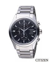 Citizen Mens Eco-drive Titanium WR100 Watch CA0650-82F