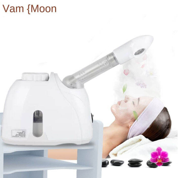 Ozon Facial Steamer with Extendable Arm Steaming Warm Mist Humidifier