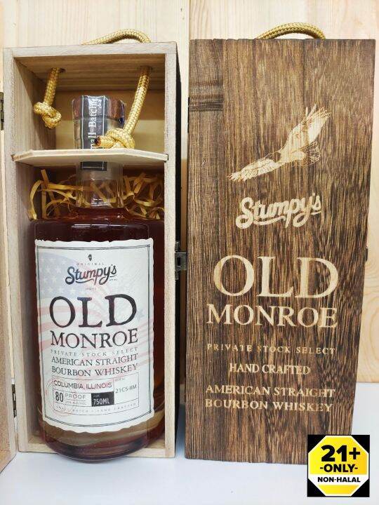 Stumpy's Old Monroe Private Stock Select American Straight Bourbon
