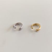 A.piece ต่างหูเงินแท้ [all silver 925] basic earcuff (31)