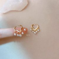 ต่างหู Vintage pearl earrings