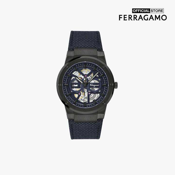 Đồng hồ nam Ferragamo F80 Skeleton 41mm SFCX00420-0000-01