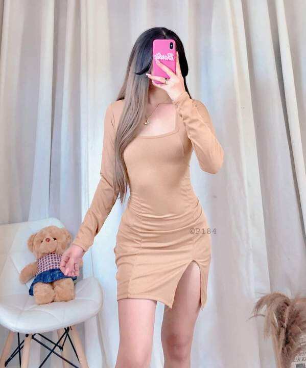 Lazada bodycon shop dress