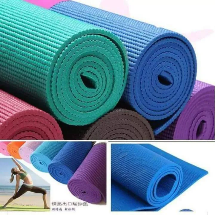 Green Yoga mat mdbuddy floor matting Lazada PH