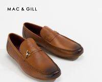 MAC&amp;GILL Toms Leather Loafers Casual and Formal shoes รองเท้าหนังแท้แบบโลฟเฟอร์ใส่นุ่มสบายตลอดการเคลื่อนไหว