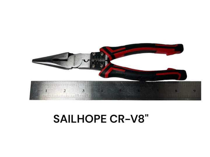 คีมปากแหลม-เอนกประสงค์-มัลติฟังก์ชั่น-ขนาด-8-sailhope-เกรด-cr-v