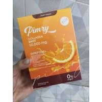 ￼? วิตซีพิมรี่พาย รุ่นใหม่ วิตามินซี+คอลลาเจน ช็อต Pimrycollagen shot pimrypie 10ซอง