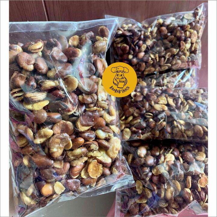 Kacang Koro Kulit 500gr Baobab Snack Asin Gurih Crispy Oleh Oleh