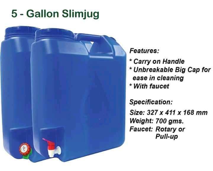 Tdoutop Portable Water Storage Container With Faucet For Camping – Large Opening, Food Grade PC