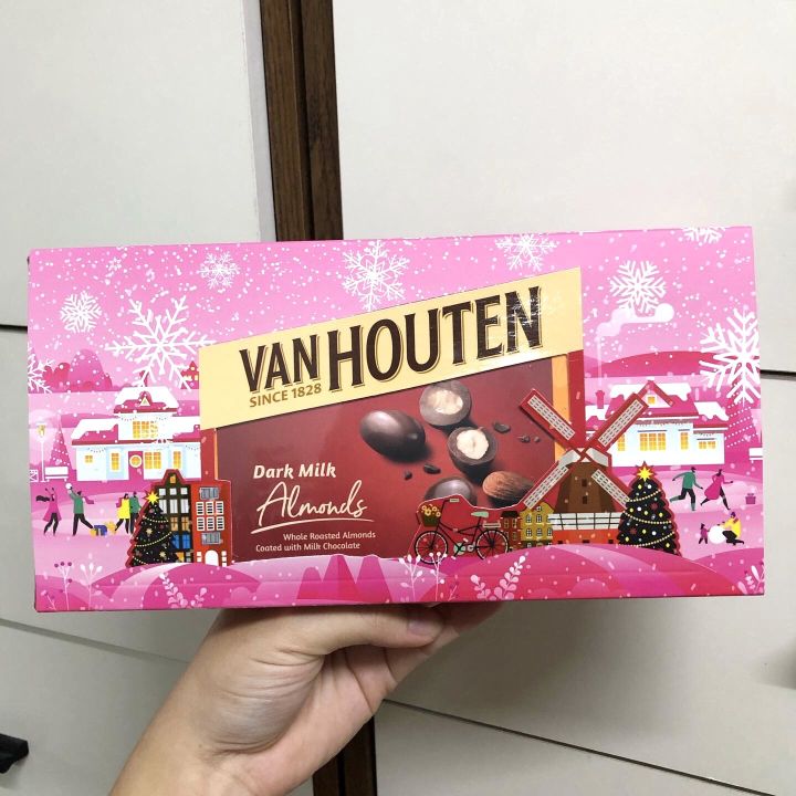 van-houten-chocolate-แวนฮูเต็น-ชุดช็อกโกแลตสอดไส้อัลมอนด์