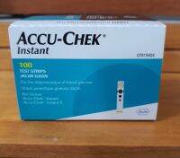 ของแท้! รุ่นใหม่ แผ่นตรวจ accuchek instant 25/50/100ชิ้น /กล่อง