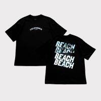 เสื้อยืดOVERSIZE (CALIFORNIA BEACH)ผ้าCotton 100% พรีเมี่ยม