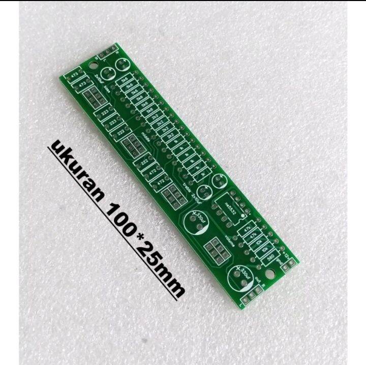 PCB tone control stereo NE5532 STEREO TONE CONTROL PLUS MIDDLE | Lazada