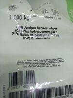 EBFS Juniper berries 1 Kg / Wachholderbeeren 1 Kg