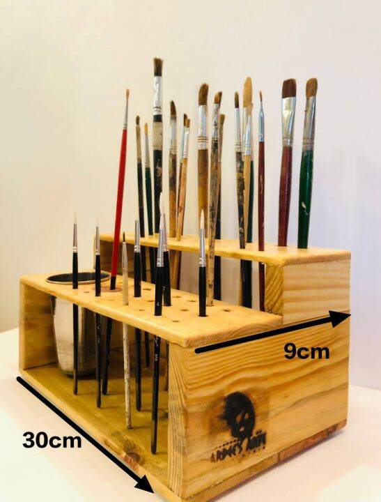 Brush Holder Paintbrush Holder Stand 67 Paint Brushes Wall Mount