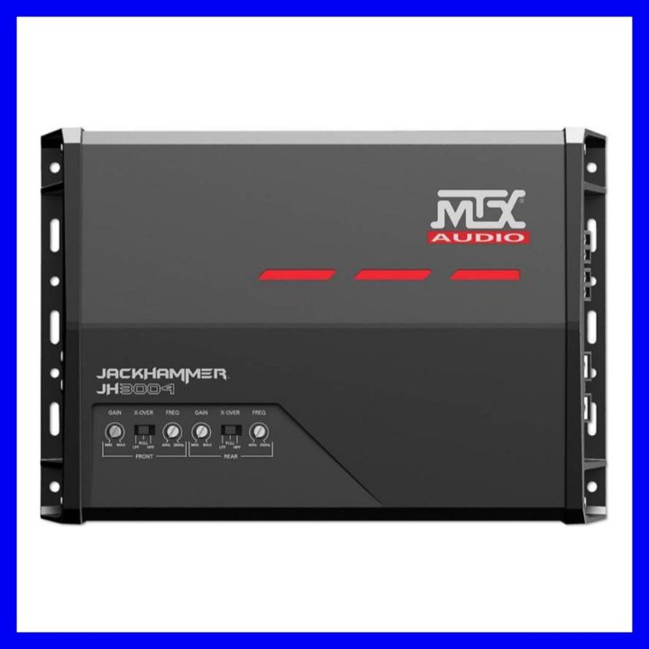 mtx-jackhammer-jh3004-4ch-amplifier-class-ab-สินค้าใหม่-มีประกัน-1ปี-ซื้อสินค้าผ่านแอป-lazada-ปลอดภัย-มีส่วนลดถูกที่สุด-การันตรีคืนสินค้า15-วัน-สามารถเก็บปลายทางได้