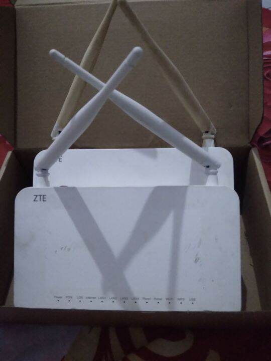 ROUTER ZTE F609 V3 ACCES POINT HTB OLT GPON Lazada Indonesia