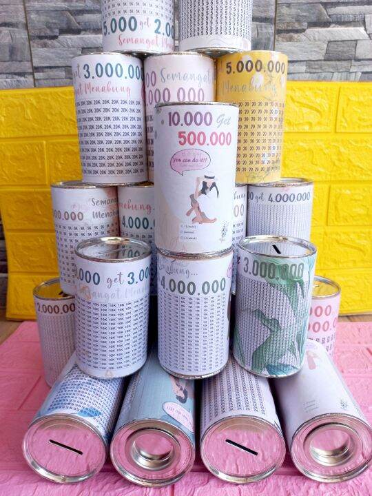 celengan target celengan viral celengan buka tutup | Lazada Indonesia