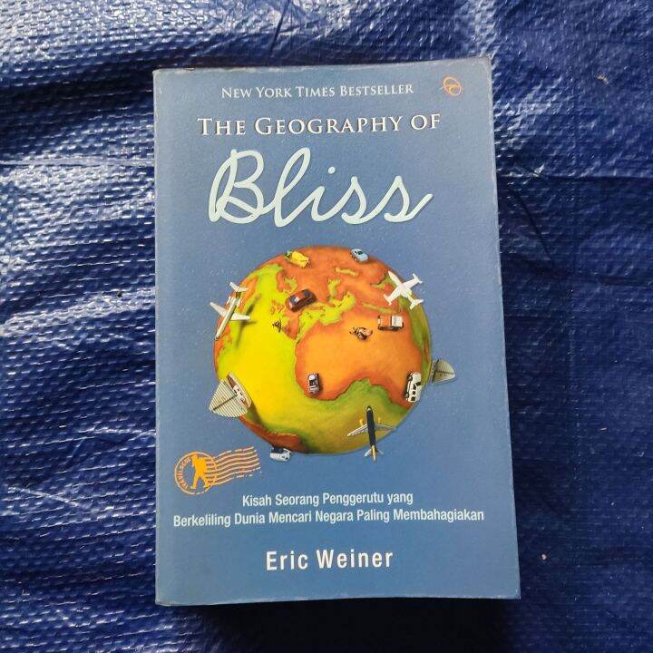 Buku Murah THE GEOGRAPHY OF BLISS Eric Weiner Lazada Indonesia