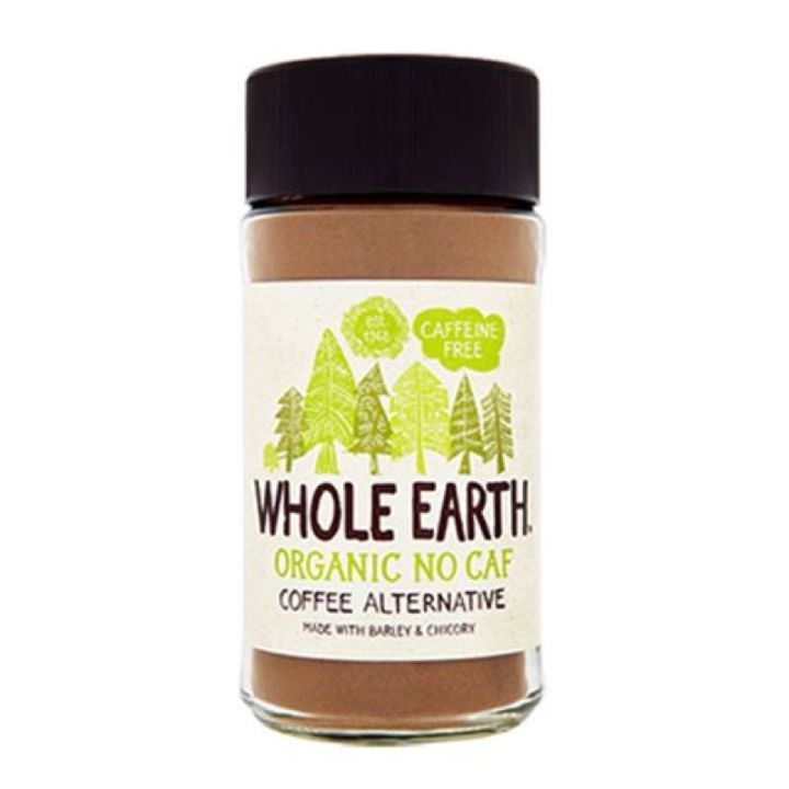 กาแฟไม่มีคาเฟอีน (Whole Earth Organic No Caf) 100 g. Coffee Alternative Made with barley&amp;Chicory
