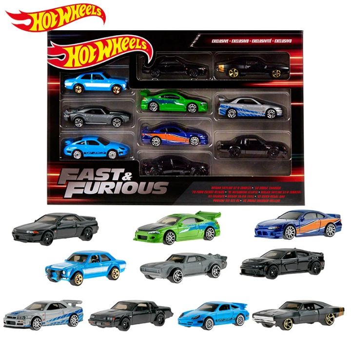 Hotwheels Fast Furious 10pack exclusive Box Set Of 10/Hot Wheels ...