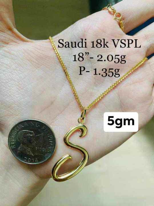 18K SD GOLD NECKLACE SET Lazada PH