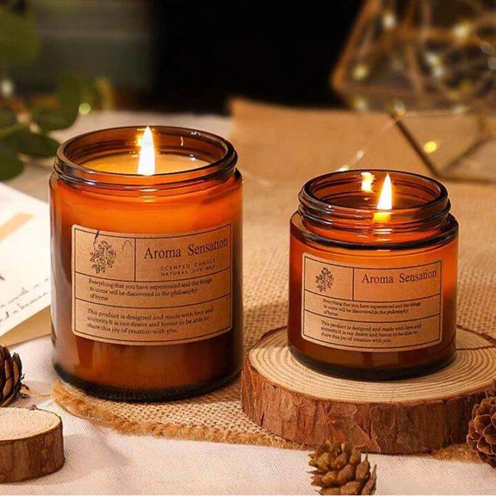 Scented Candle 100g Frangrance Scent Essential Oil Candle Aromatherapy