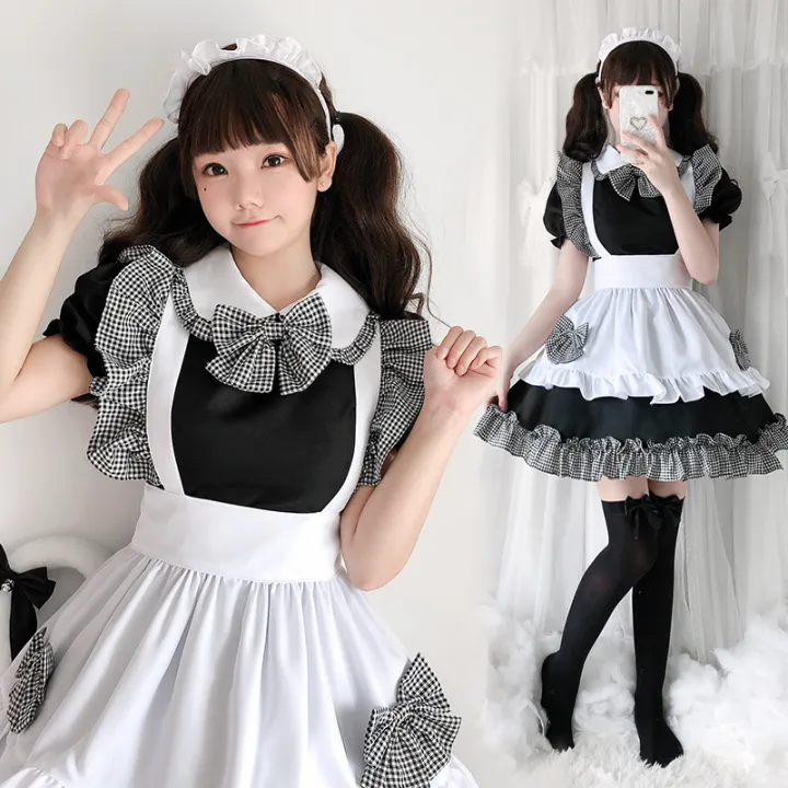 japanese maid cafe outfit