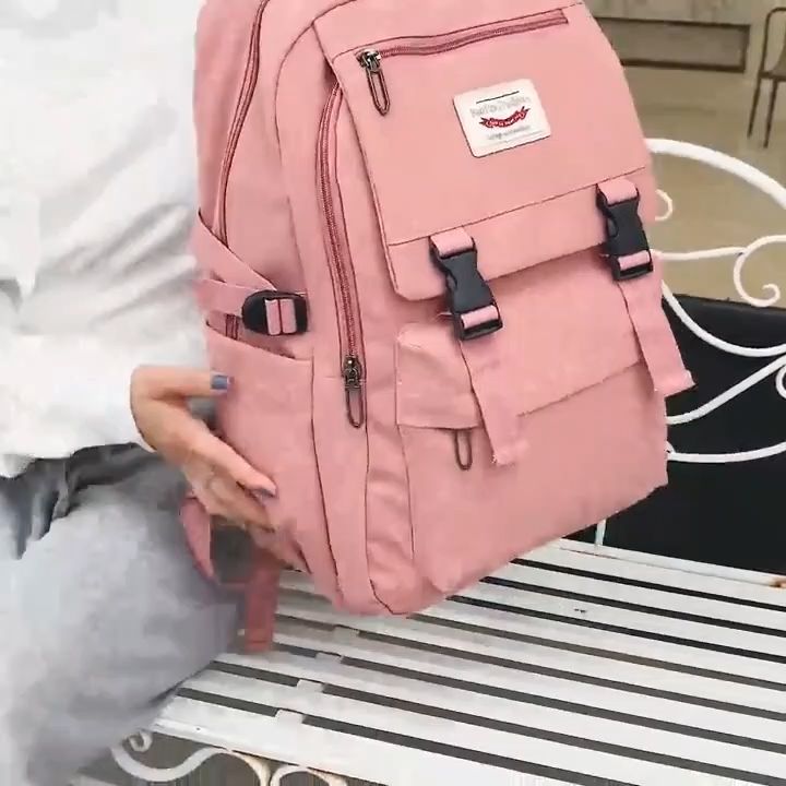 Buy FD Fashion Women college backpack for girls::backpack women college bags ::Branded backpack::Backpack for girls and women::Women Backpack 15 L  Backpack(Pink) online | Looksgud.in