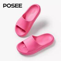 รองเท้า poosee พร้อมส่ง ชมพูหวานพื่นนุ่ม