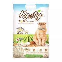 (พร้อมส่ง)​Kasty-แคสตี้ Tofu​ cat​ Litter​10ลิตร​ ทรายแมวเต้าหู้ธรรมชาติ 100% นำเข้าจากประเทศญี่ปุ่น​ จับตัวเป็นก้อนภายใน 30 วินาที