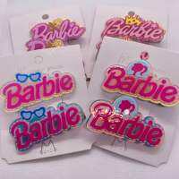 Barbie Collection กิ๊บติดผมบาร์บี้สุดน่ารัก แบบปากเป็ด บรรจุ 2 ชิ้นต่อแพ็ค ราคา 20 บาท