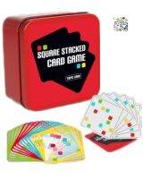 Square stacked card game ของเล่นเสริมพัฒนาการ