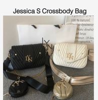 LYN แถมใบลูก 1 ใบ รุ่น Jessica S Crossbody Bag สะพายข้าง สายสปอร์ต