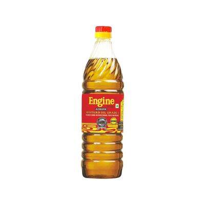 ENGINE Mustard oil 1 Litre น้ำมันมัสตาร์ด 1 ลิตร น้ำมันมัสตาร์ดธรรมชาติ