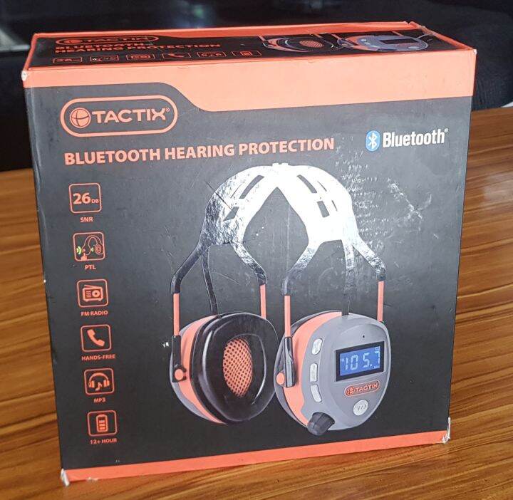 TACTIX Bluetooth Hearing Protection Ear muffs Lazada PH